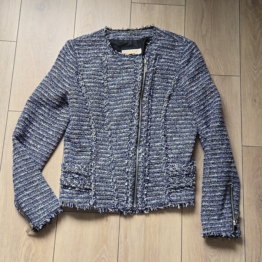 MICHAEL KORS TWEED JACKET Size M - Picture 3 of 11
